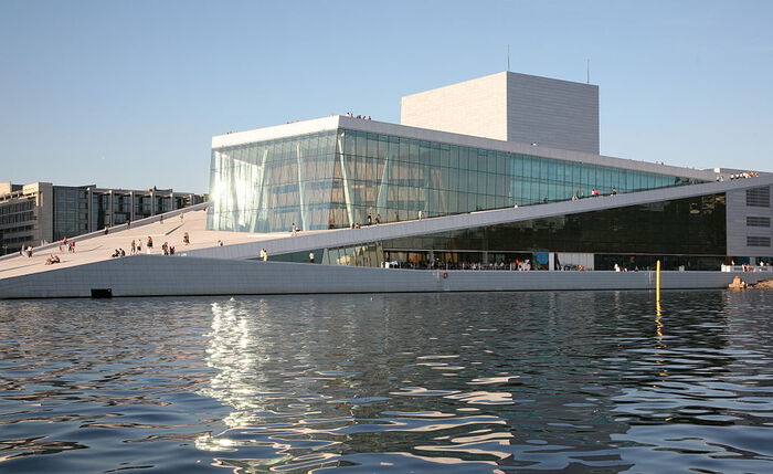 The Oslo Opera house. Photo: Helge Høifødt / Wikimedia Commons