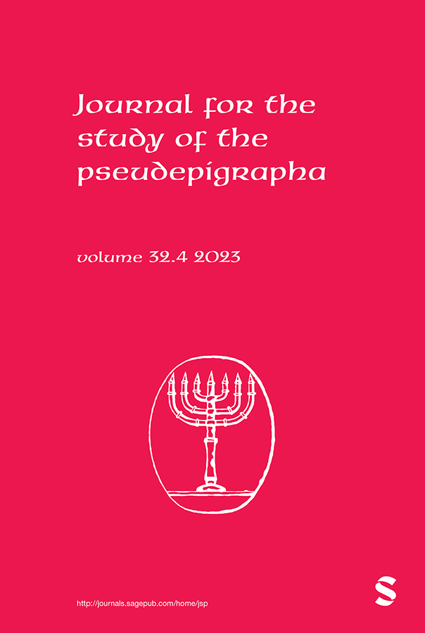 A picture of the cover of the Journal for the Study of the Pseudepigrapha