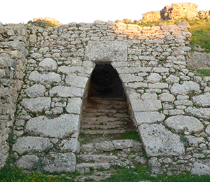 Portal til kongelig palass i Ugarit